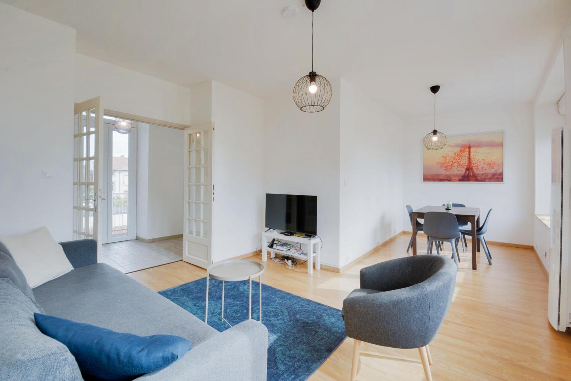 T3 Charmant 4* 65M² Parking @ Thermal / Artem Appartement Nancy Buitenkant foto
