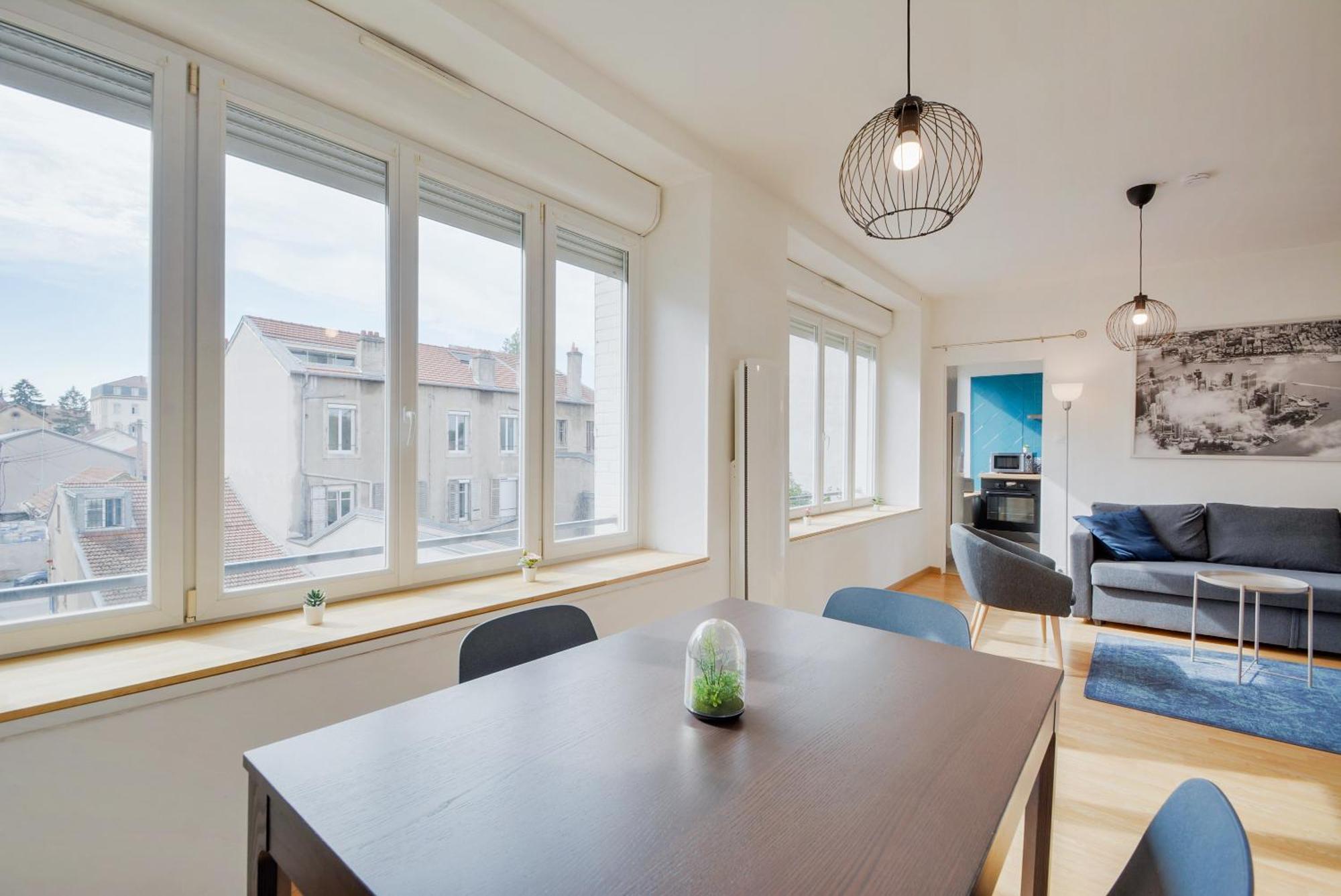 T3 Charmant 4* 65M² Parking @ Thermal / Artem Appartement Nancy Buitenkant foto